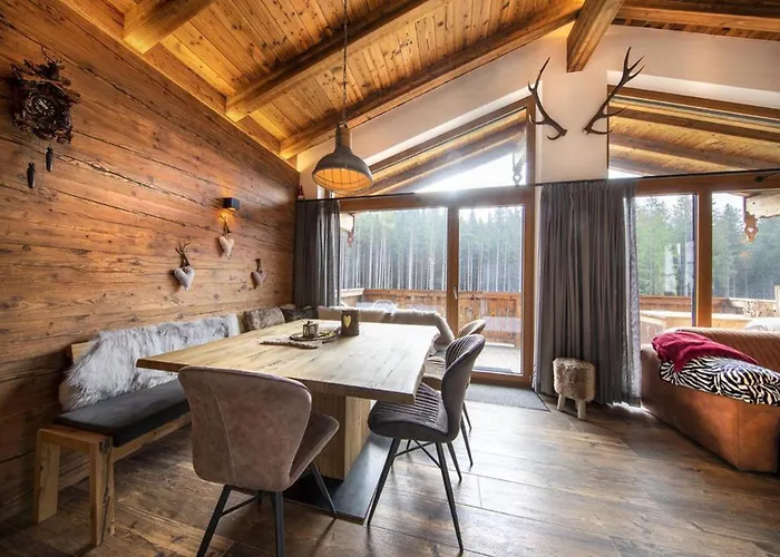 In Neukirchen By The Area Chalet